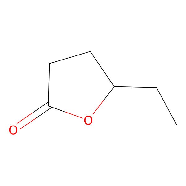 2D Structure of gamma-Caprolactone