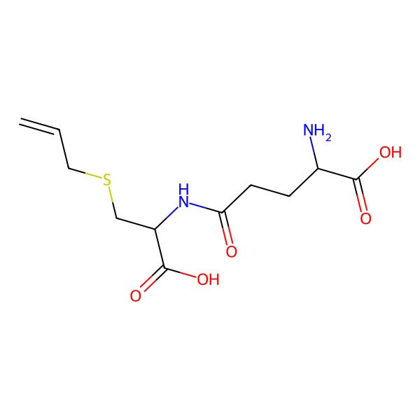 2D Structure of gamma-GLUTAMYL-S-ALLYLCYSTEINE