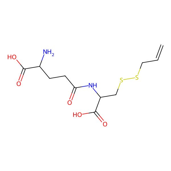 2D Structure of gamma-glutamyl-S-allylmercaptocysteine