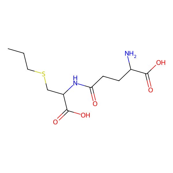 2D Structure of gamma-glutamyl-S-propyl cysteine
