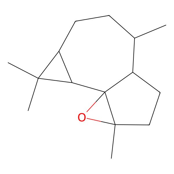 2D Structure of gamma-Gurjunenepoxide