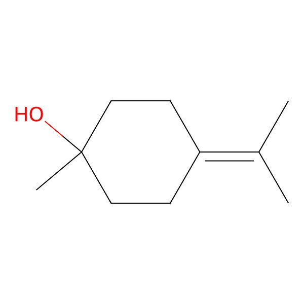 2D Structure of gamma-Terpineol