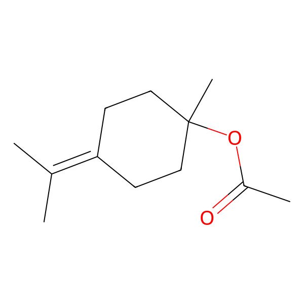 2D Structure of gamma-Terpinyl acetate