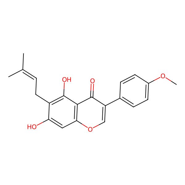 2D Structure of Gancaonin A