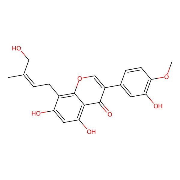 2D Structure of Gancaonin D