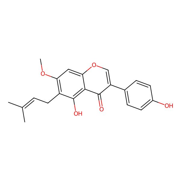2D Structure of Gancaonin G 2D Structure of Gancaonin G