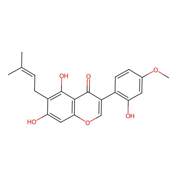 2D Structure of Gancaonin N