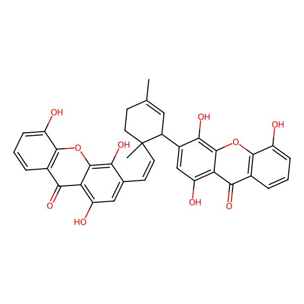 2D Structure of Garcivilin C