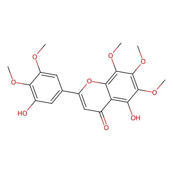 2D Structure of Gardenin C 2D Structure of Gardenin C