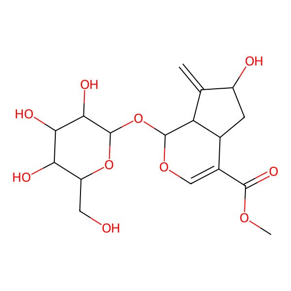 2D Structure of Gardoside methyl ester