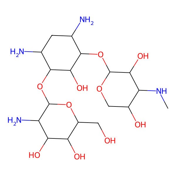 2D Structure of Gentamicin A