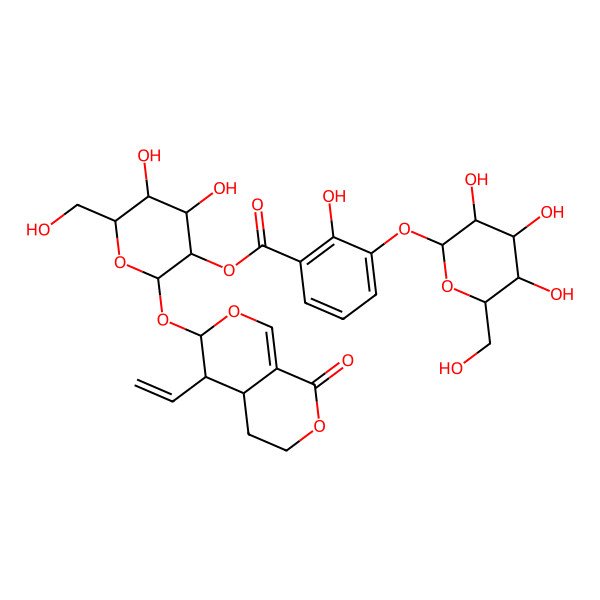 2D Structure of Gentiotrifloroside