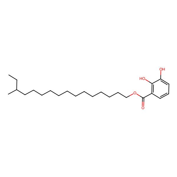 2D Structure of Gentiside C