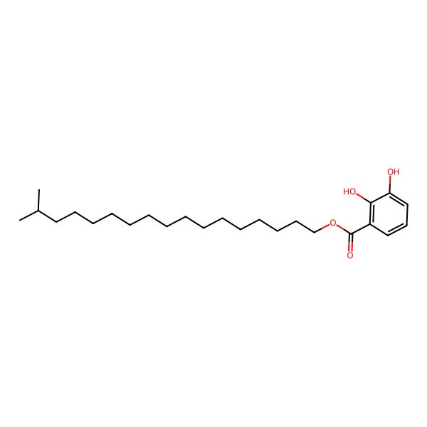 2D Structure of Gentiside D