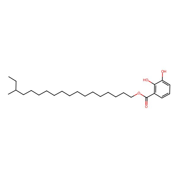 2D Structure of Gentiside F