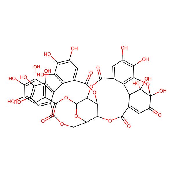 2D Structure of Geraniin