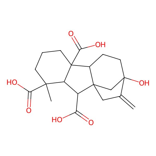 2D Structure of gibberellin A17