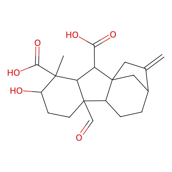 2D Structure of Gibberellin A36