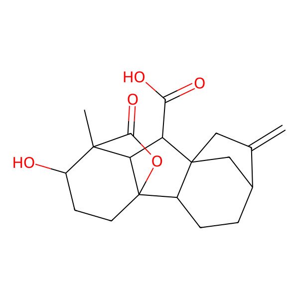 2D Structure of Gibberellin A4