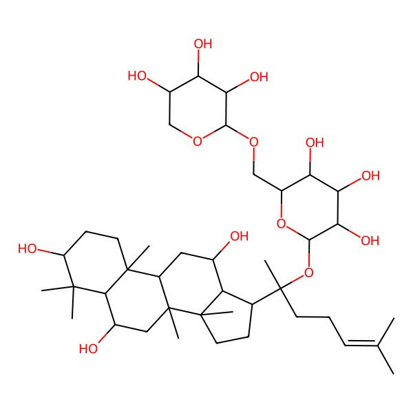 2D Structure of Ginsenoside F3 2D Structure of Ginsenoside F3