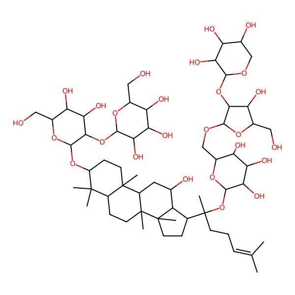2D Structure of Ginsenoside Ra2