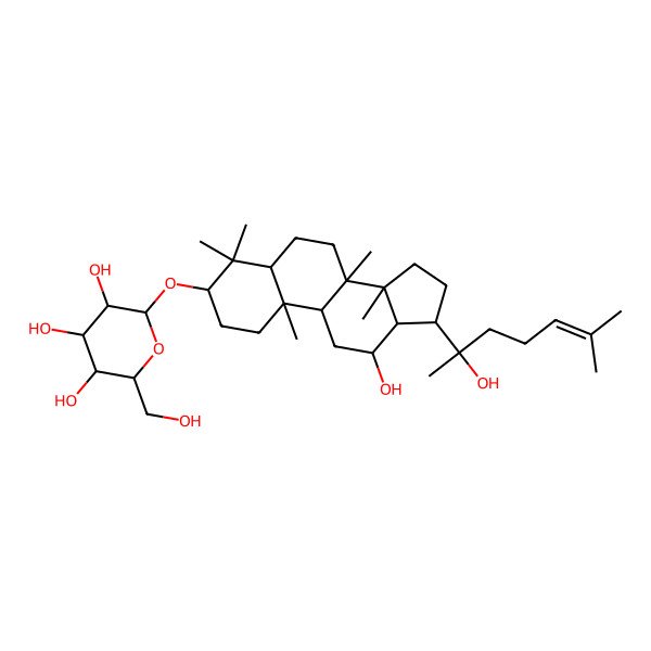 2D Structure of Ginsenoside Rh2 2D Structure of Ginsenoside Rh2