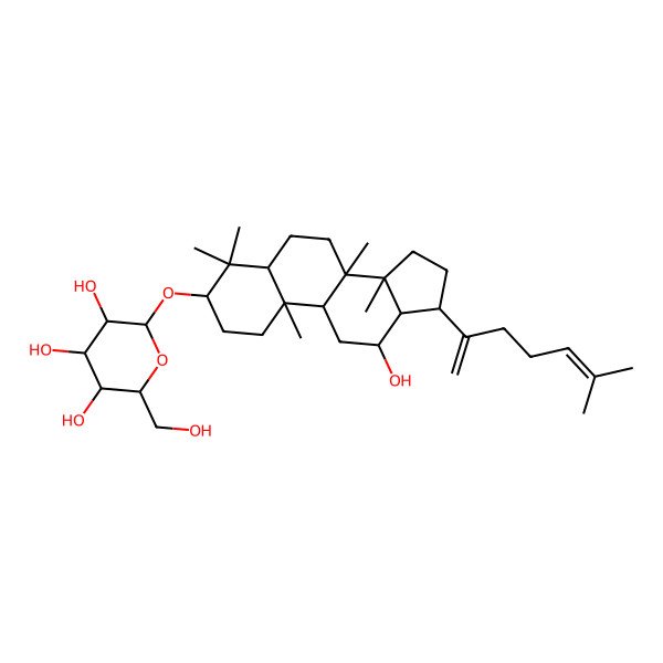 2D Structure of Ginsenoside Rk2