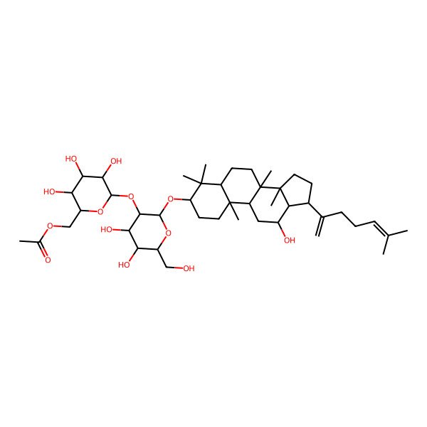 2D Structure of Ginsenoside Rs5