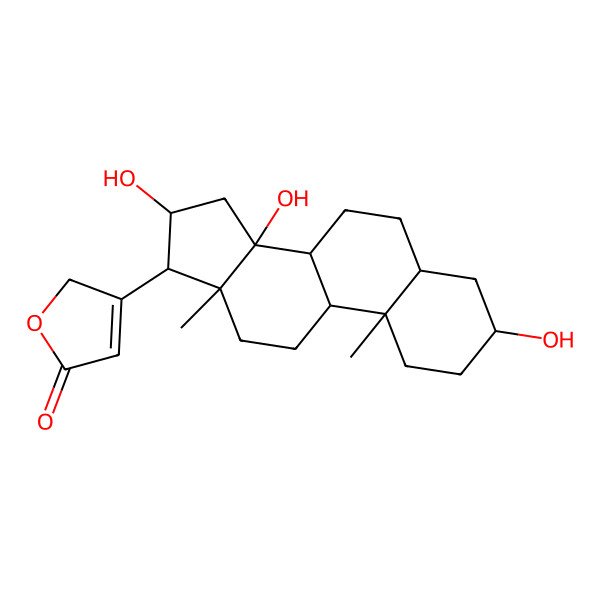 2D Structure of Gitoxigenin