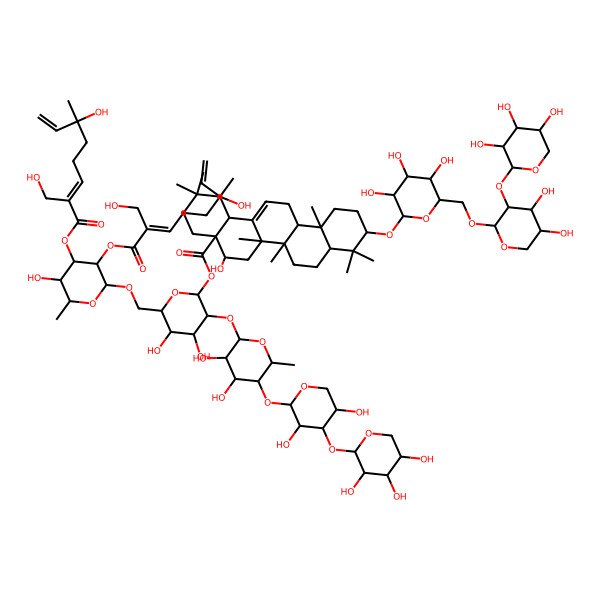 2D Structure of Gleditsia saponin B 2D Structure of Gleditsia saponin B