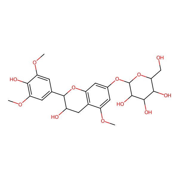 2D Structure of Glochiflavanoside B