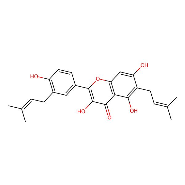 2D Structure of Glyasperin A