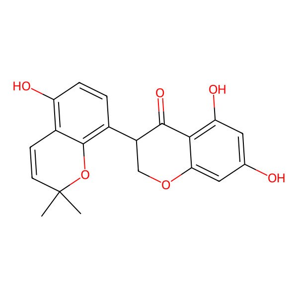 2D Structure of Glyasperin F
