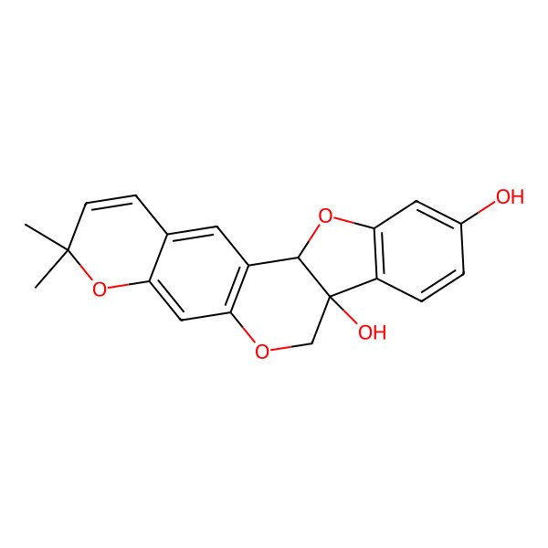 2D Structure of Glyceollin Ii