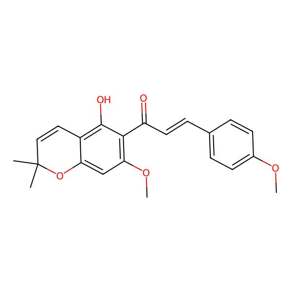 2D Structure of Glychalcone A