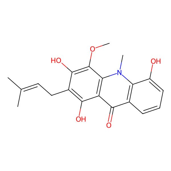 2D Structure of Glycocitrine-Iv 2D Structure of Glycocitrine-Iv