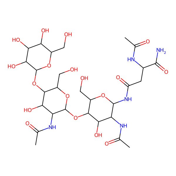 2D Structure of Glycoprotein 2D Structure of Glycoprotein