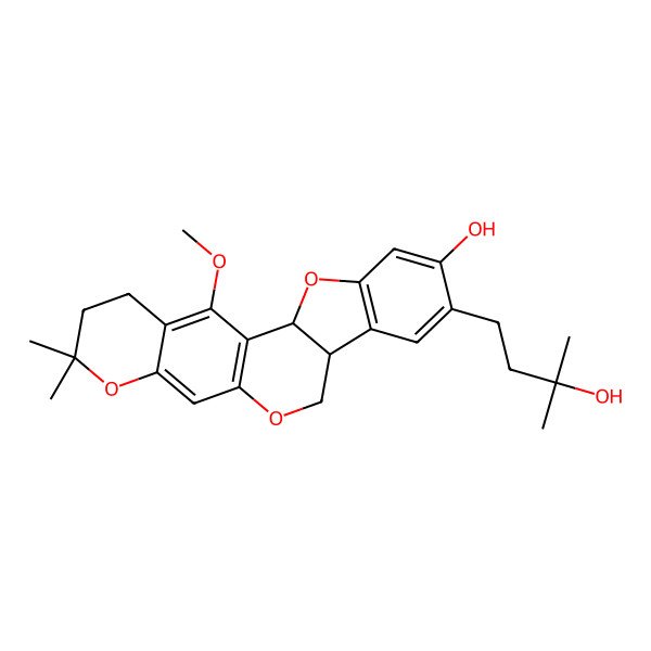 2D Structure of Glycycarpan