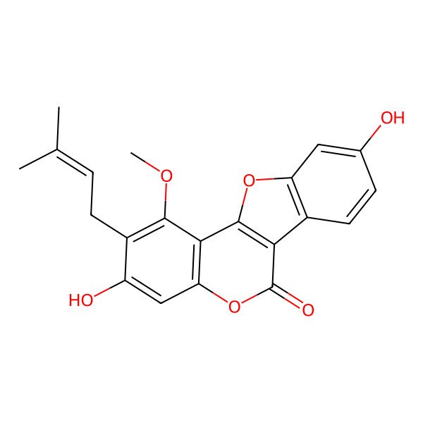 2D Structure of Glycyrol 2D Structure of Glycyrol