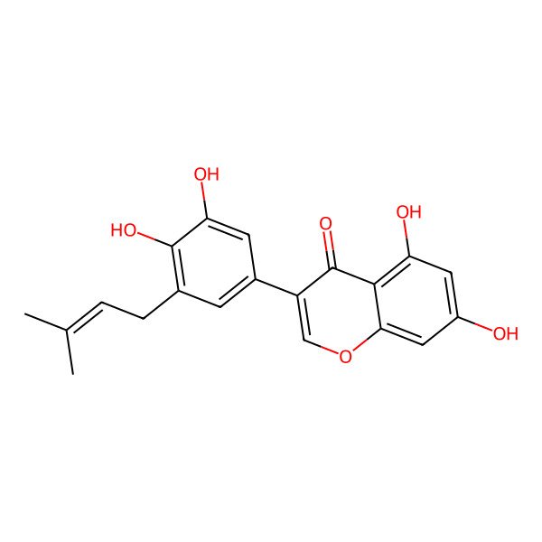 2D Structure of Glycyrrhisoflavone 2D Structure of Glycyrrhisoflavone
