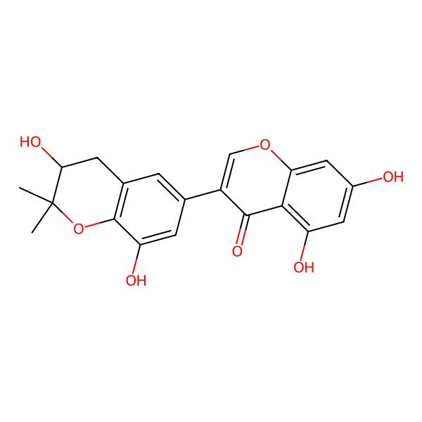 2D Structure of Glycyrrhizaisoflavone A