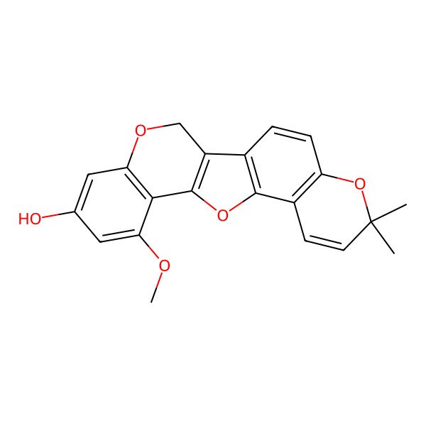 2D Structure of Glycyrrhizol B 2D Structure of Glycyrrhizol B