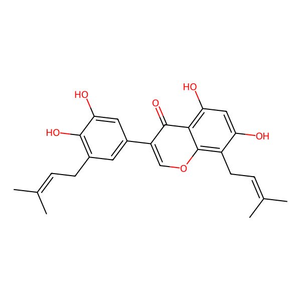 2D Structure of Glyurallin B 2D Structure of Glyurallin B