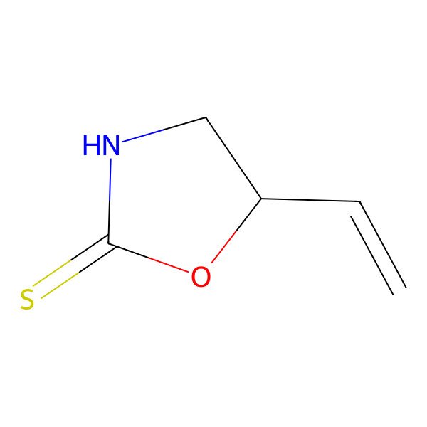 2D Structure of (S)-5-Vinyloxazolidine-2-thione