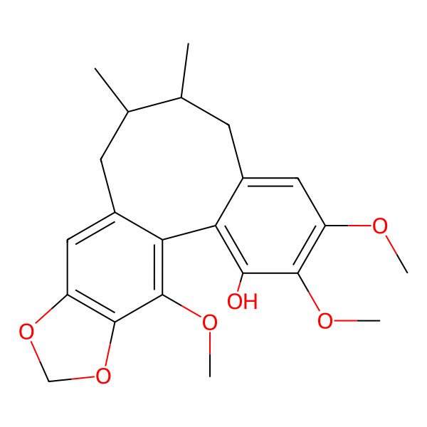 2D Structure of Gomisin M1, (+/-)- 2D Structure of Gomisin M1, (+/-)-