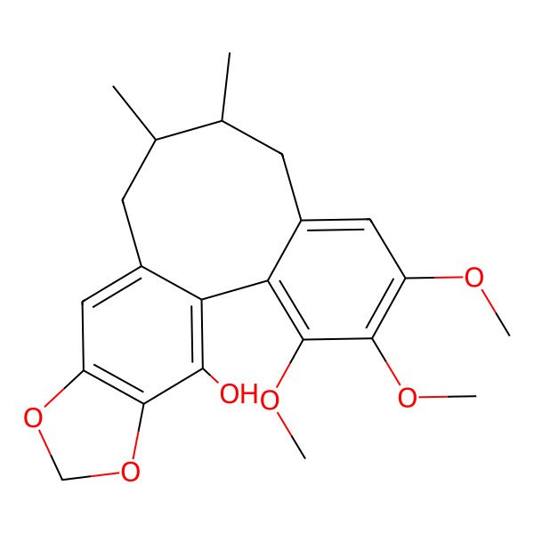 2D Structure of (+)Gomisin-M2 2D Structure of (+)Gomisin-M2
