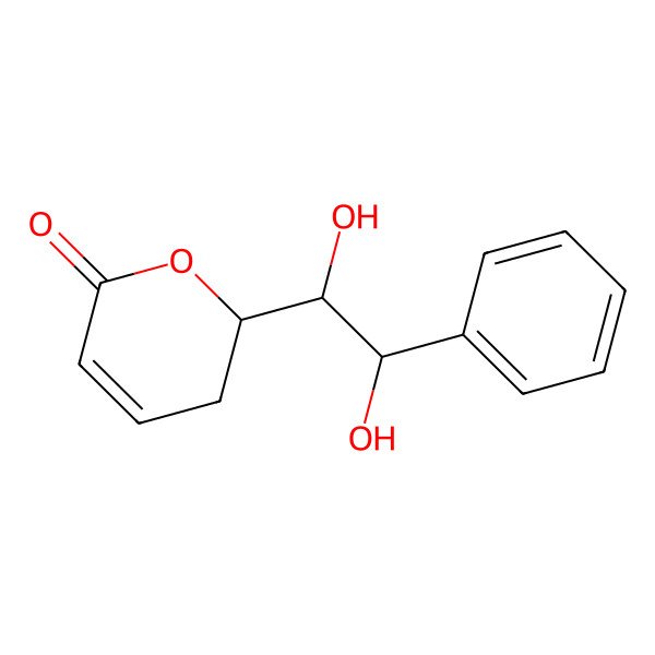 2D Structure of Goniodiol