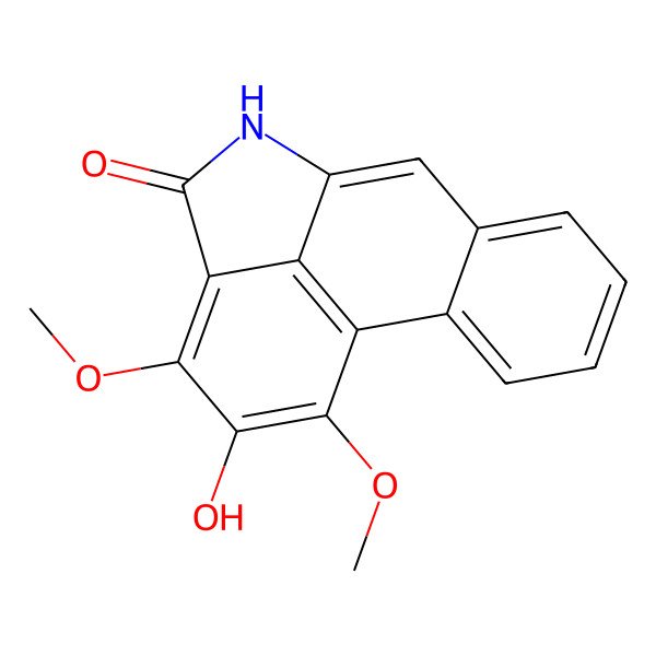2D Structure of Goniopedaline