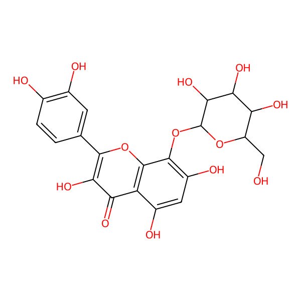 2D Structure of Gossypin 2D Structure of Gossypin