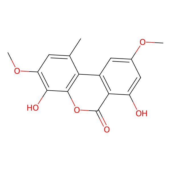 2D Structure of Graphislactone A
